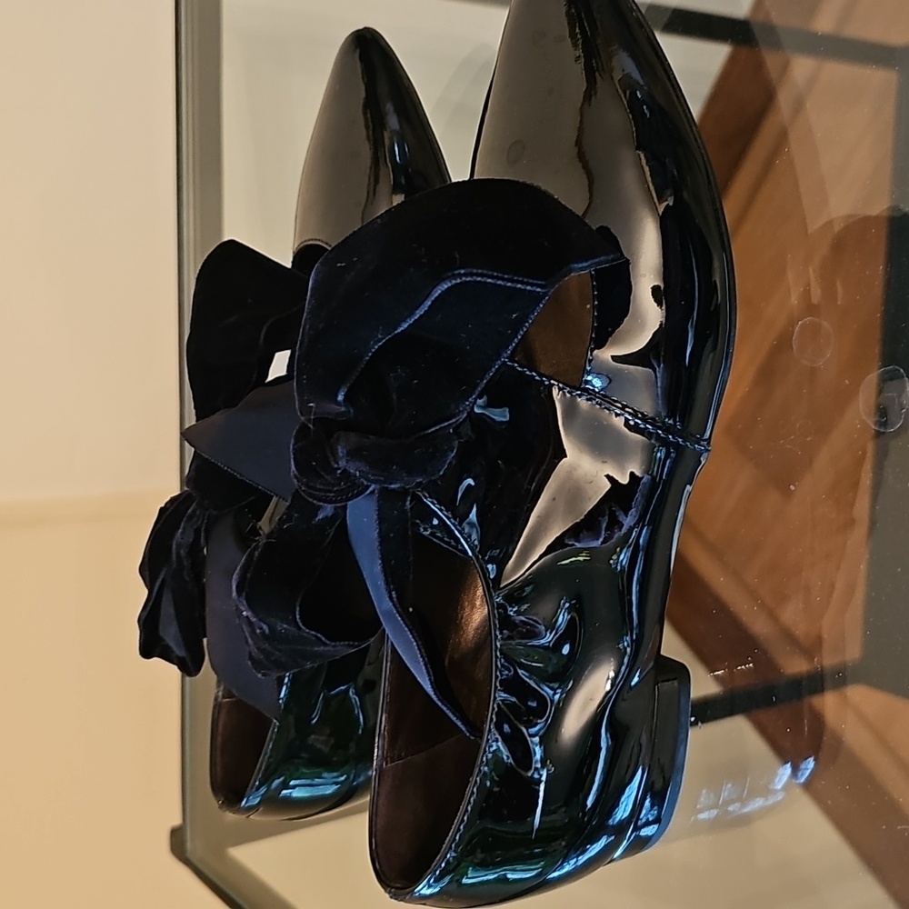 AGL Attilio Giusti Leombruni Elegant Black Patent Leather Women's Shoes. Size 7 - Picture 3 of 8